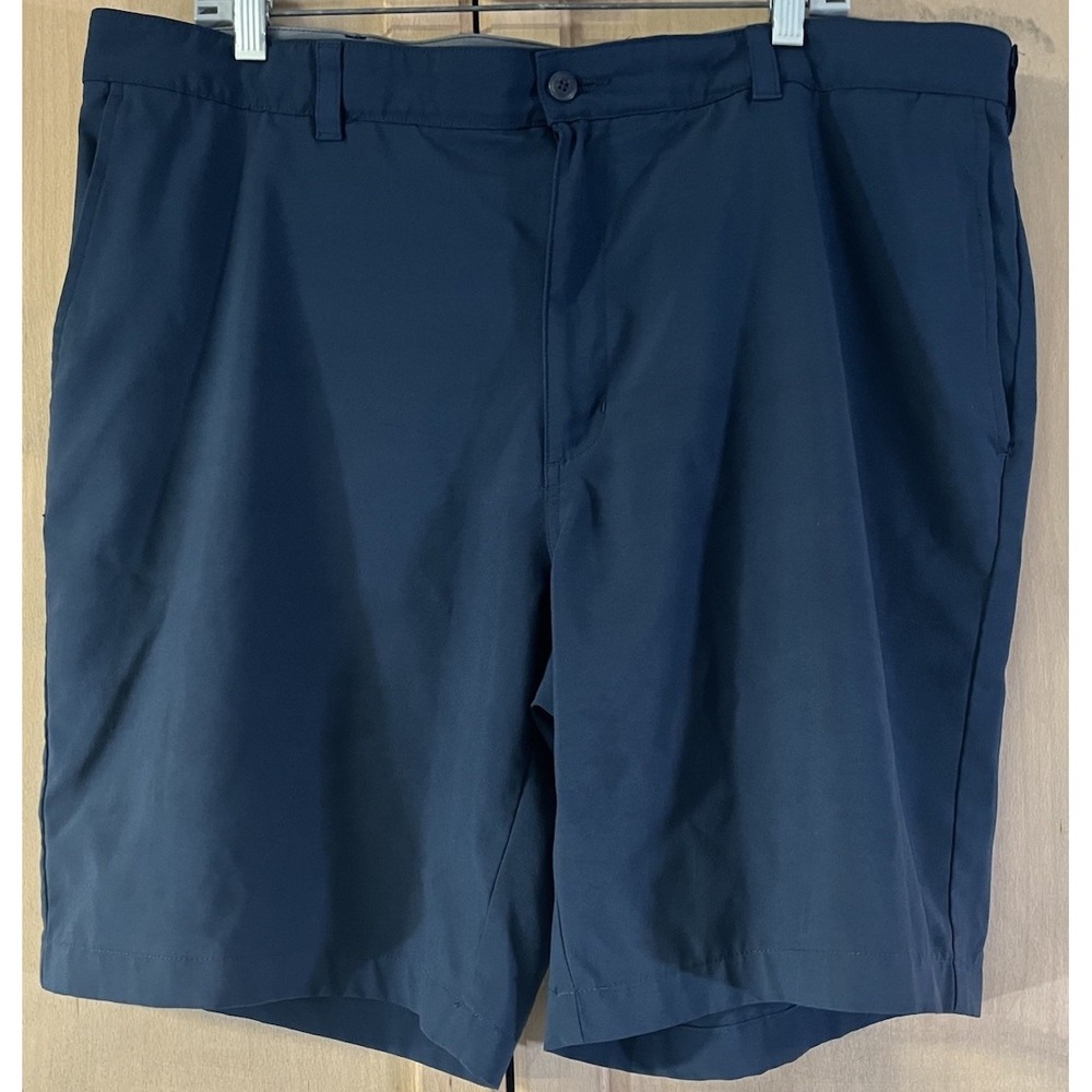 Ben Hogan Men's Golf Shorts Size 40 Blue Flat Front Stretch Waistband